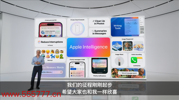 国行iPhone也有但愿用上！苹果高管称正神勇将Apple Intelligence引入中国阛阓